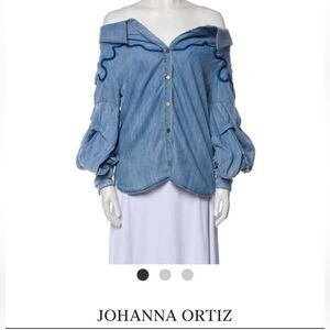 JOHANNA ORTIZ #19
Off-The-Shoulder Long Sleeve Blouse